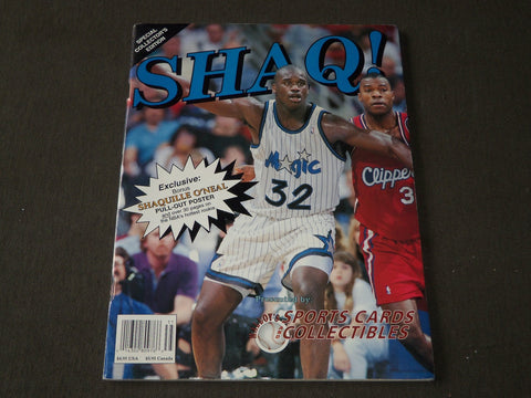 1993 MALLOY'S SPORTS CARDS & COLLECTIBLES MAGAZINE - SHAQ! - CW 849