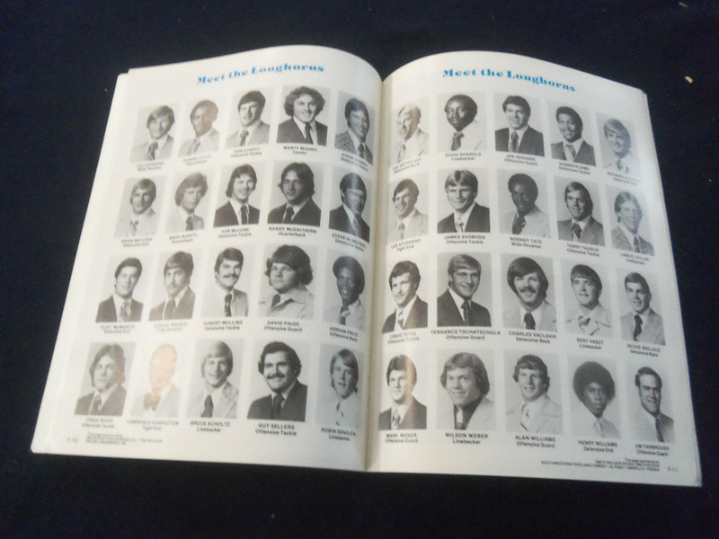 1978 DEC 23 SUN BOWL PROGRAM - UNIVERSITY TEXAS VS UNIVERSITY MARYLAND -ST 5005O