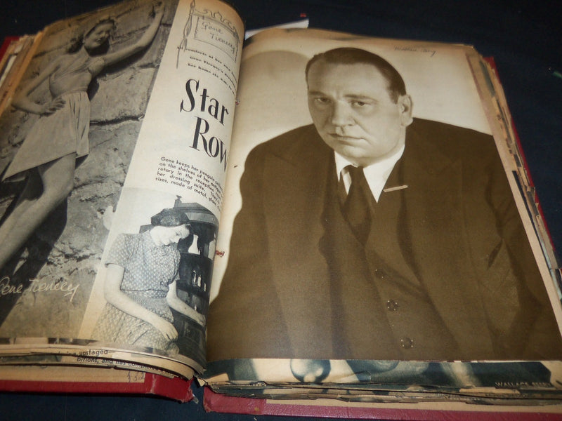 HUGE MOVIE STAR SCRAPBOOK - LOADED - BARRYMORE - COOPER - 11A