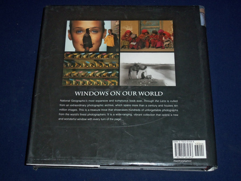2003 THROUGH THE LENS NATIONAL GEOGRAPHIC GREATEST PHOTOGRAPHS BOOK - KD 1494