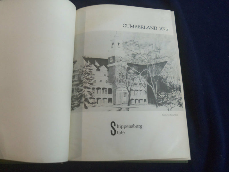 1975 CUMBERLAND SHIPPENSBURG STATE COLLEGE YEARBOOK - SHIPPENSBURG, PA - YB 2807