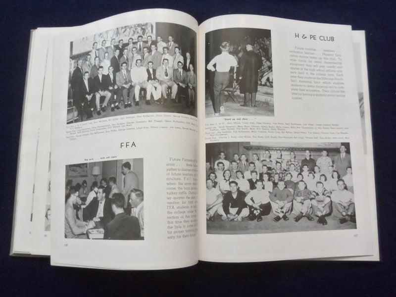 1955 MONTANAN MONTANA STATE UNIVERSITY YEARBOOK - BOZEMAN, MONTANA - YB 3097