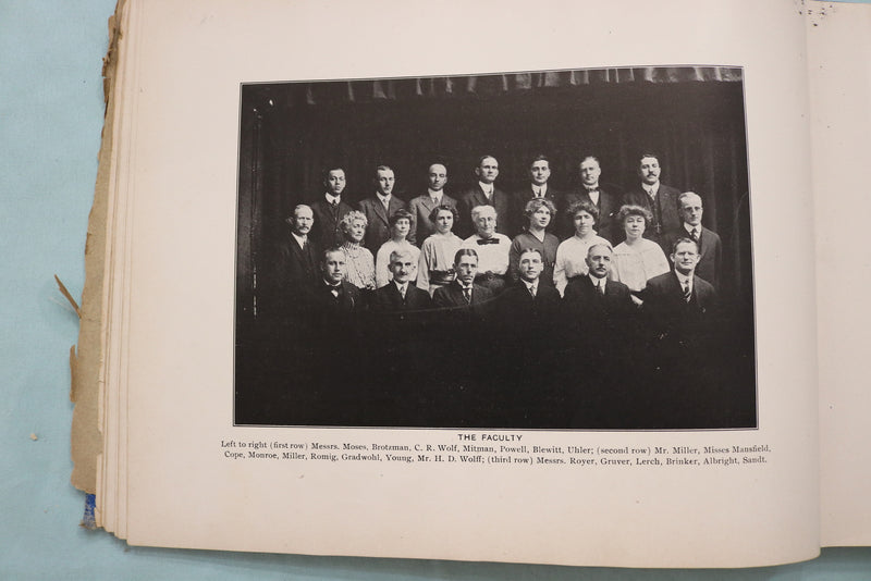 1915 THE RECHAUFFE EASTON HIGH SCHOOL YEARBOOK - EASTON, PENNSYLVANIA - YB 3546