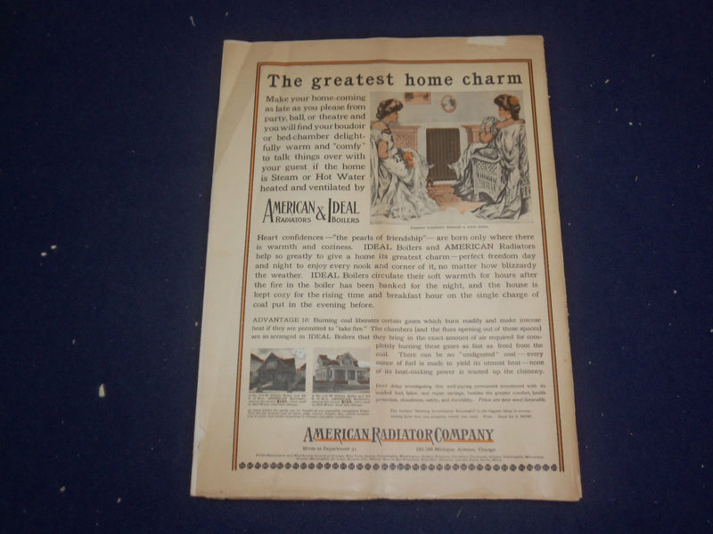 1910 JANUARY 1 COLLIER'S MAGAZINE - GREAT ILLUSTRATED COVER 'MCMX'- ST 6695
