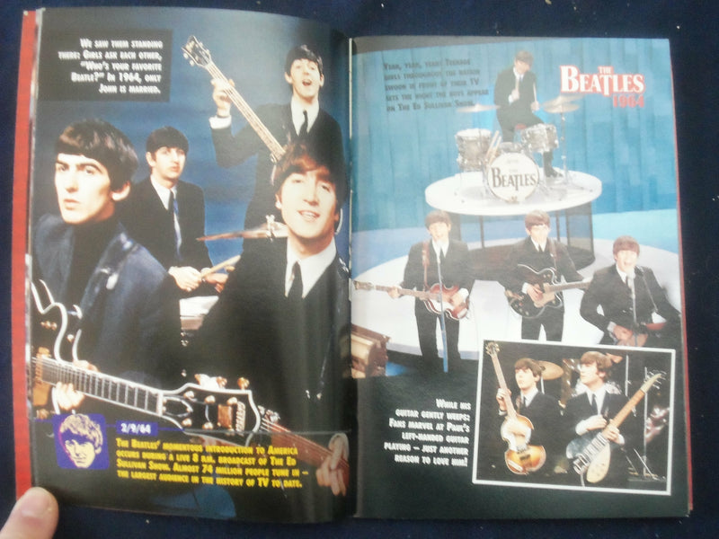 2003 THE BEATLES 40TH ANNIVERSARY TRIBUTE BOOK - JOHN LENNON COVER - J 6496