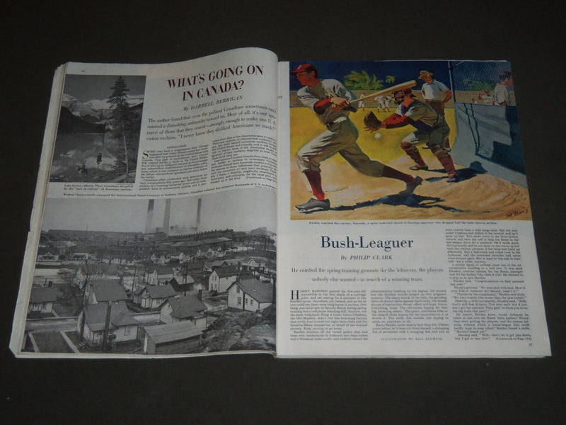 1953 MARCH 28 THE SATURDAY EVENING POST MAGAZINE - ILLUSTRATED COVER - SP 1956