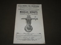 1948-1949 MADAME MICHEL MODÈLES RÉDUITS AVIATION MARINE FRENCH CATALOGUE- FR 727