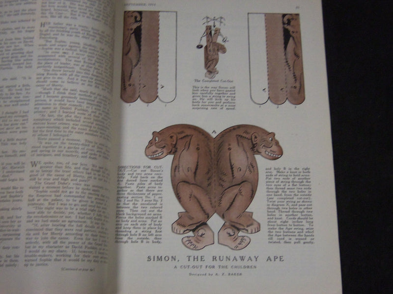 1914 SEPTEMBER MCCALL'S MAGAZINE - FASHION ILLUSTRATIONS - ST 148