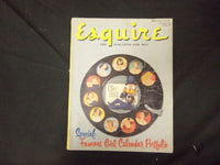 1952 JANUARY ESQUIRE MAGAZINE - GREAT COVER, PHOTOS AND ADS - ST 2693