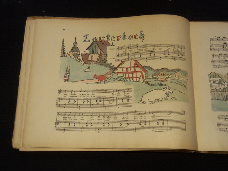 1921 GAI GAI MARIONS - NOUS - CHANSONS DE FRANCE FRENCH BOOK - KD 4144G