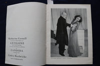 1940'S KATHERINE CORNELL - ANTIGONE AND CANDIDA - PROGRAM - K 1681
