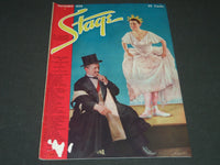 1935 OCTOBER THE STAGE MAGAZINE - BEATRICE LILLIE & HERB WILLIAMS COVER - ST 56