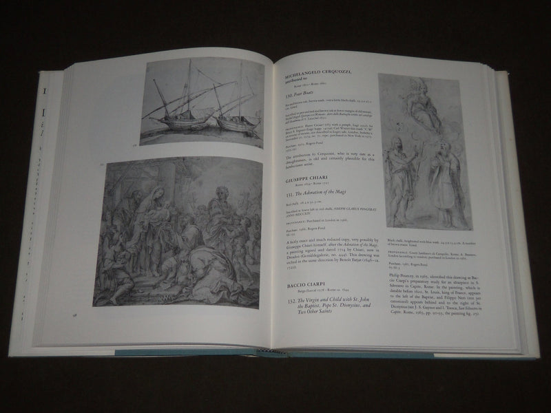 1979 17TH CENTURY ITALIAN DRAWINGS METROPOLITAN MUSEUM OF ART BOOK - I 1702