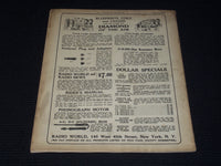 1933 JUNE 10 RADIO WORLD MAGAZINE NICE ELECTRONICS COVERS & ADS - E 2810