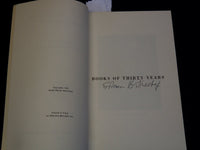 1964 BOOKS OF THIRTY YEARS BOOK SIGNED BY DR. SOLOMON B. FREEHOF - KD 4270D