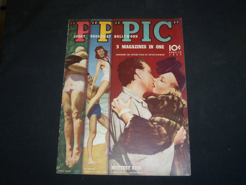 1939 APRIL 18 PIC MAGAZINE - CAROLE NAISH, JUDITH BARRETT COVER - ST 5272