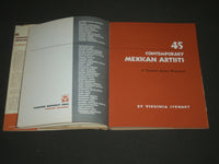 1952 45 CONTEMPORARY MEXICAN ARTISTS BOOK BY VIRGINIA STEWART - KD 3821
