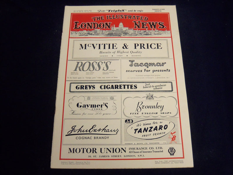 1950 MAY 20 ILLUSTRATED LONDON NEWS MAGAZINE - QUEEN ELIZABETH - E 8136
