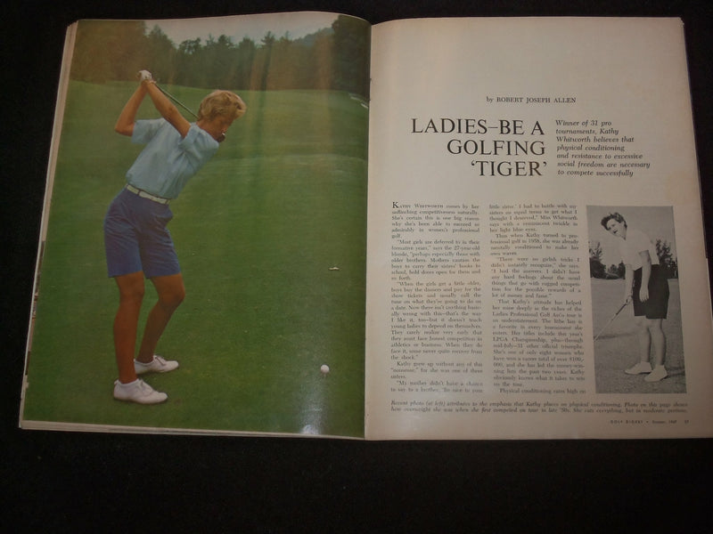 1967 OCTOBER GOLF DIGEST MAGAZINE - RYDER CUPPER ARNOLD PALMER - ST 6338