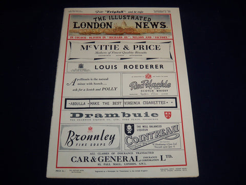 1955 SEPTEMBER 24 ILLUSTRATED LONDON NEWS MAGAZINE - METAXAS SQUARE - E 8022