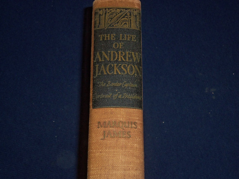 1938 THE LIFE OF ANDREW JACKSON BOOK BY MARQUIS JAMES - ILLUSTRATIONS - KD 2593
