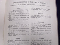 1919-1923 THE STANDARD ETHICAL THINKING MAGAZINE LOT OF 6 ISSUES - O 2695