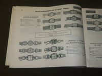 1949-1951 FABRIQUES TRIBAUDEAU CATALOG LOT OF 2 - WATCHES - JEWELRY- FR 1398