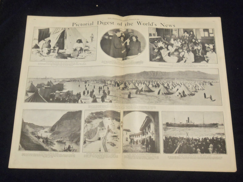 1914 FEBRUARY 26 LESLIE'S WEEKLY MAGAZINE - THE ALASKIAN - ST 6109