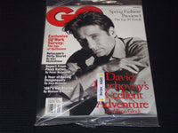 1997 JANUARY GQ MAGAZINE - DAVID DUCHOVNY FRONT COVER - E 17093