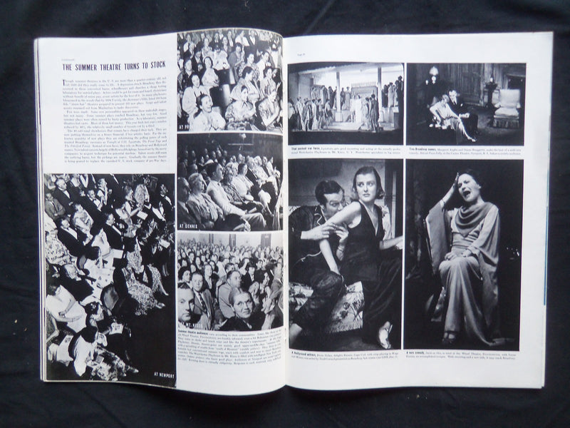 1937 AUGUST 23 LIFE MAGAZINE - TRANSOCEANIC TRANSPORT - L 40