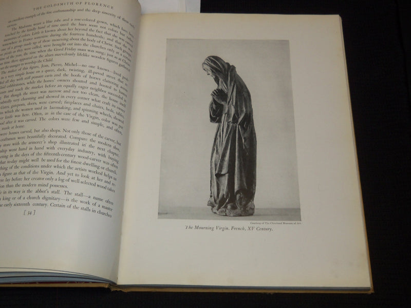 1929 THE GOLDSMITH OF FLORENCE HARDCOVER BOOK BY KATHARINE GIBSON - R 735Z