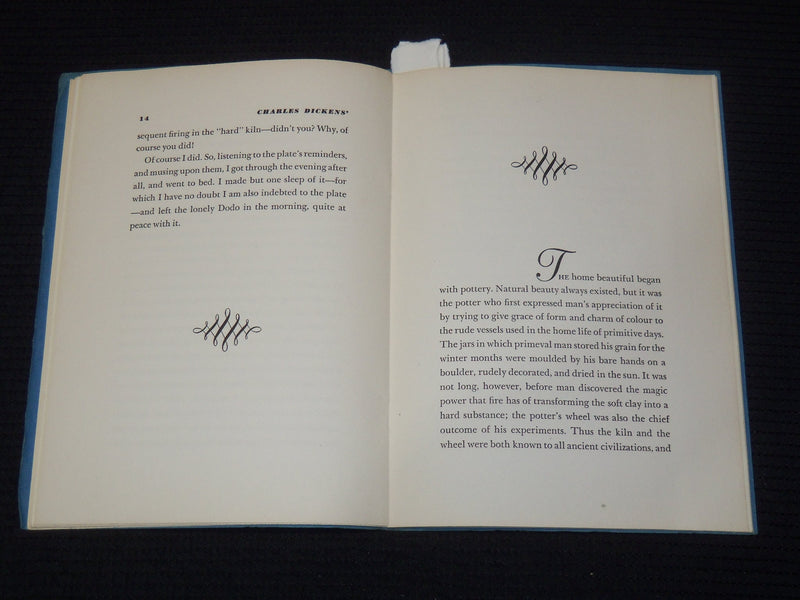 1920'S A PLATED ARTICLE BOOK BY CHARLES DICKENS - SPODE - SOFTCOVER - K 2128