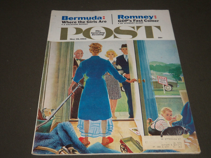 1962 MAY 26 THE SATURDAY EVENING POST MAGAZINE - ILLUSTRATED COVER - SP 2367