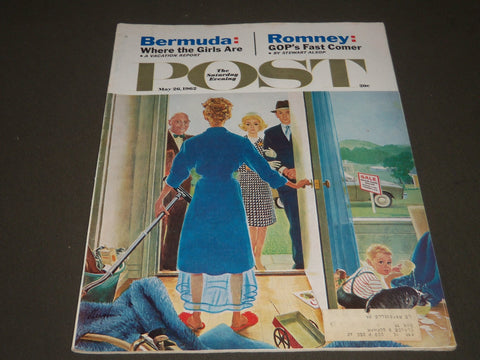 1962 MAY 26 THE SATURDAY EVENING POST MAGAZINE - ILLUSTRATED COVER - SP 2367