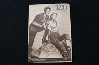 1951 FEB 24 ONS LAND MAGAZINE - BURT LANCASTER & VIRGINIA MAYO COVER - E 25253