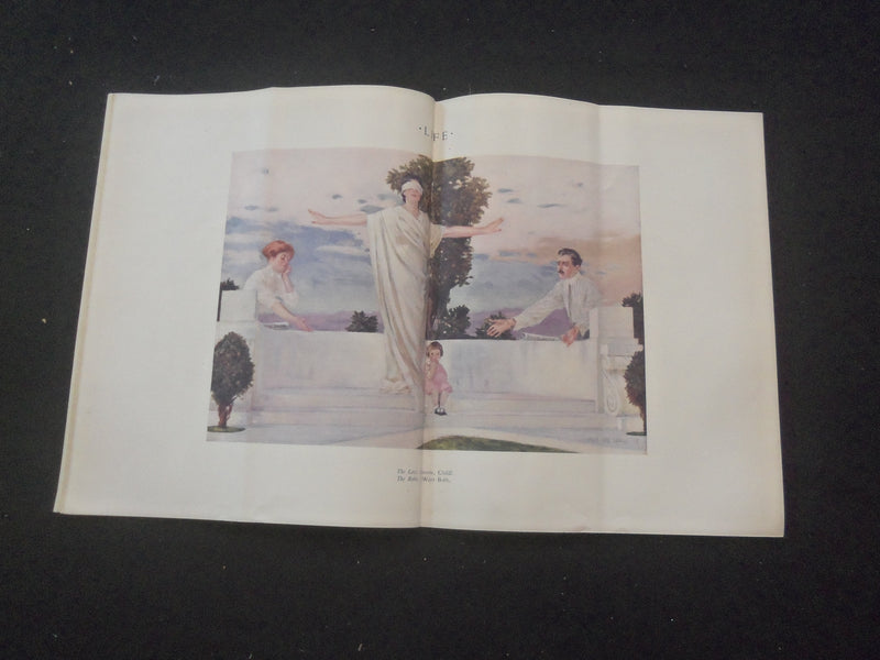 1913 AUGUST 7 LIFE MAGAZINE - SKIPPER AND MATE - L 757Z