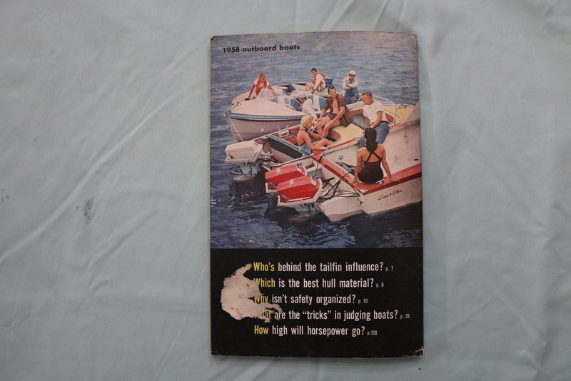1958 OUTBOARD BOATS MAGAZINE - K 3275