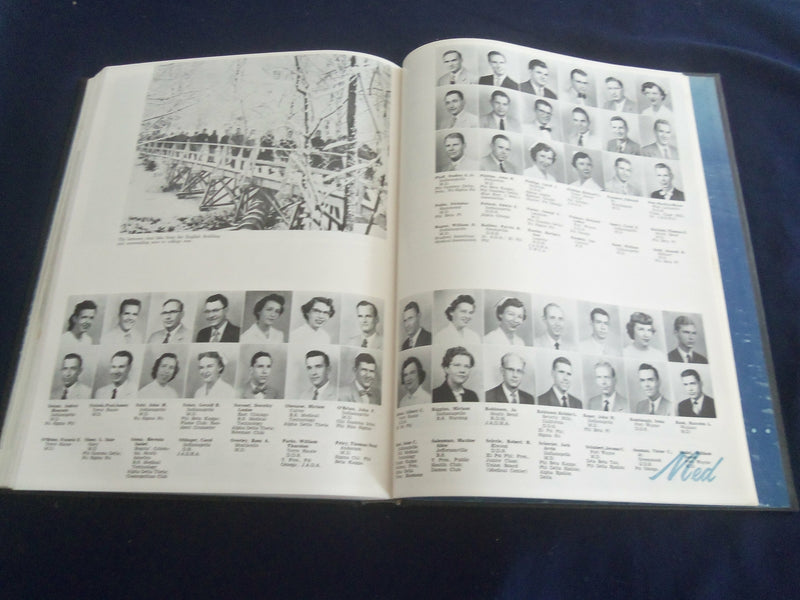 1954 ARBUTUS INDIANA UNIVERSITY YEARBOOK - BLOOMINGTON, INDIANA - YB 2632