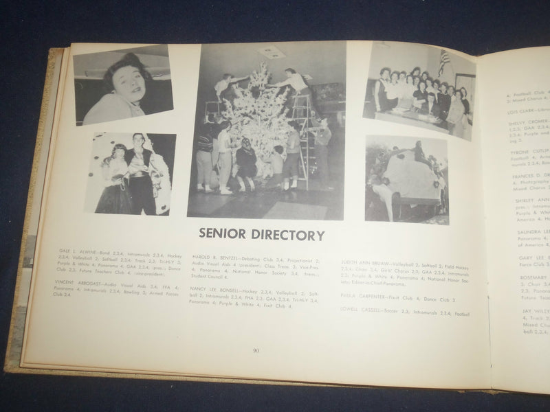 1957 PANAORAMA NORTHERN HIGH SCHOOL YEARBOOK - DILLSBURG, PENNSYLVANIA - YB 2409