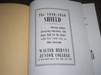 1949-1950 THE SHIELD WALTER HERVEY JUNIOR COLLEGE YEARBOOK - NEW YORK - YB 1145