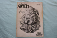 1953 OCTOBER AMERICAN ARTIST MAGAZINE - A GREAT ILLUSTRATION COVER - E 26590