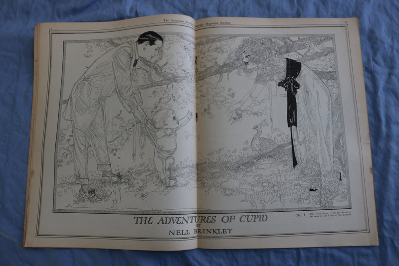 1911 OCTOBER 1 SUNDAY MAGAZINE SECTION NEW YORK AMERICAN - SP 4784P