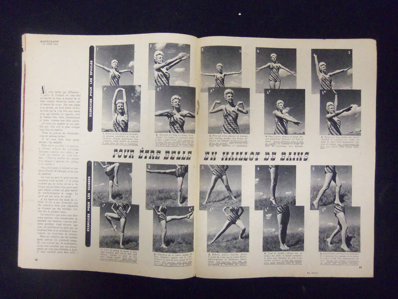 1943 JULY 10 MARIE CLAIRE MAGAZINE - ILLUSTRATIONS, STORIES & ADS - ST 3564