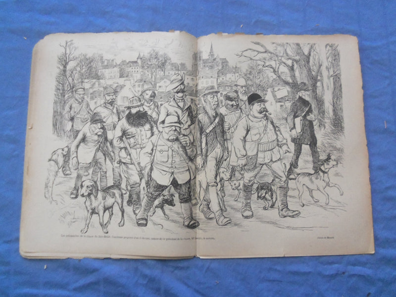 1902 NOV 8 LE SOURIRE MAGAZINE - ILLUSTRATED COMEDY - FRENCH TEXT - SP 4865D