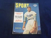 1954 APRIL SPORT MAGAZINE - DON NEWCOMBE COVER - SPRING TRAINING ISSUE - ST 7247