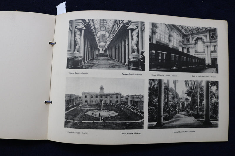 1900'S LIMA - LA CIUDAD VIRREIRAL - VIEW SOFTCOVER BOOK - SPANISH TEXT - K 656