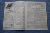 1914 MARCH WOMAN'S WORLD MAGAZINE - ILLUSTRATIONS/STORIES/ADS - SP 4783I