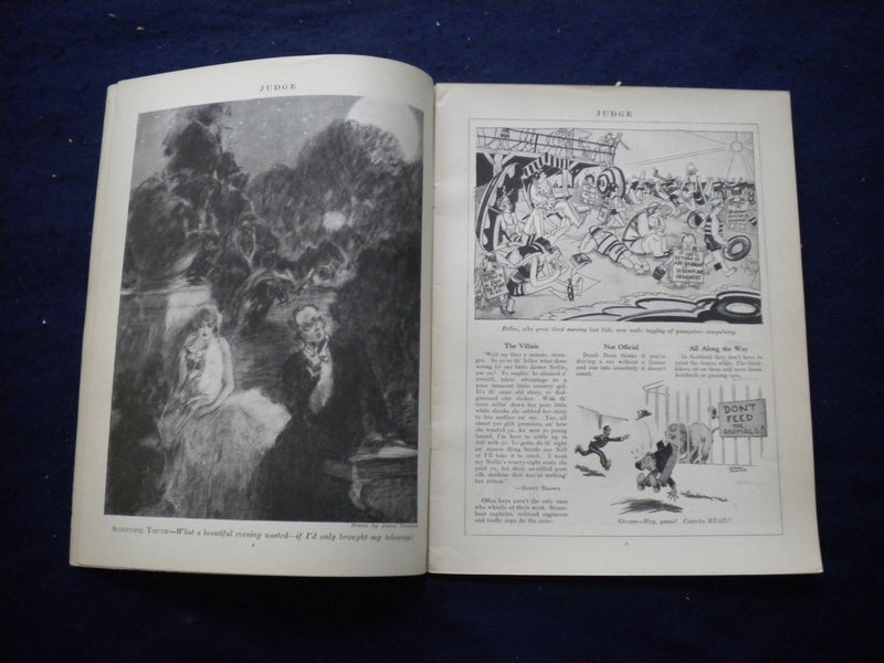 1929 AUGUST 10 JUDGE MAGAZINE - WELL WORTH GOING IN FOR - B 437U