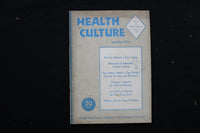 1936 SEP HEALTH CULTURE MAGAZINE - DO YOU BELIEVE IN FAST LIVING COVER - K 368