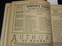 1939 JANUARY WRITER'S DIGEST MAGAZINE- EARL WILSON - ROSE CONE - WETJEN - K 1011